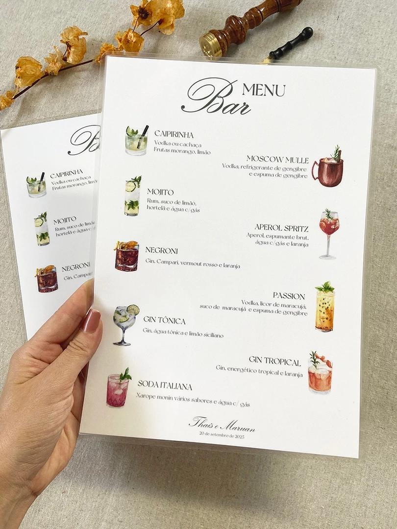 Menu Bar/Drinks