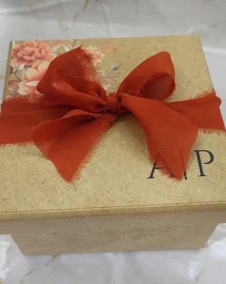 Caixa para Padrinhos mdf 12x12x5cm