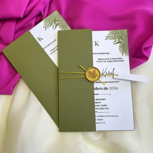 Convite de Casamento