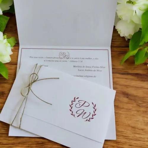 Convite de Casamento