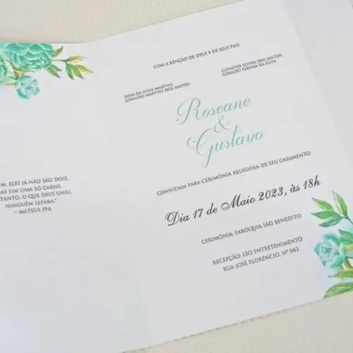 Convite de Casamento
