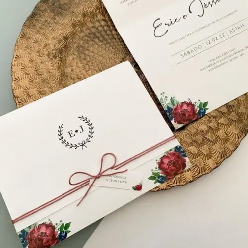 Convite de Casamento