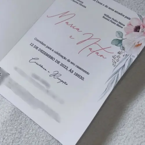 Convite de Casamento
