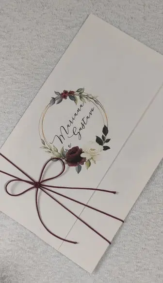Convite de Casamento