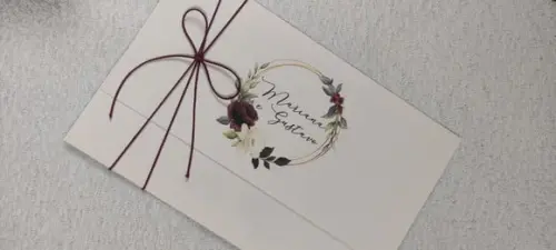 Convite de Casamento