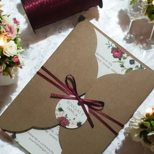Convite de Casamento