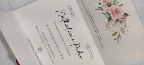 Convite de Casamento