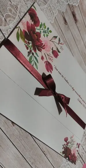 Convite de Casamento