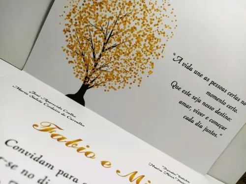 Convite de Casamento