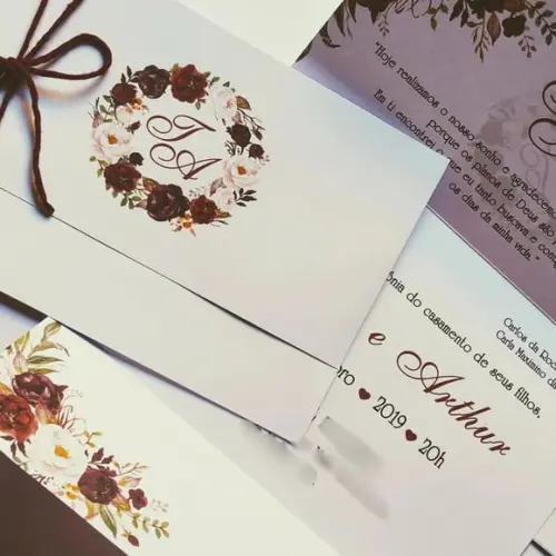 Convite de Casamento