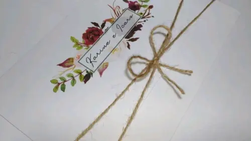 Convite de Casamento