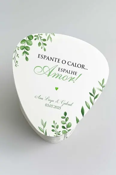 Leque / Ventarola / Abanandor de Papel
