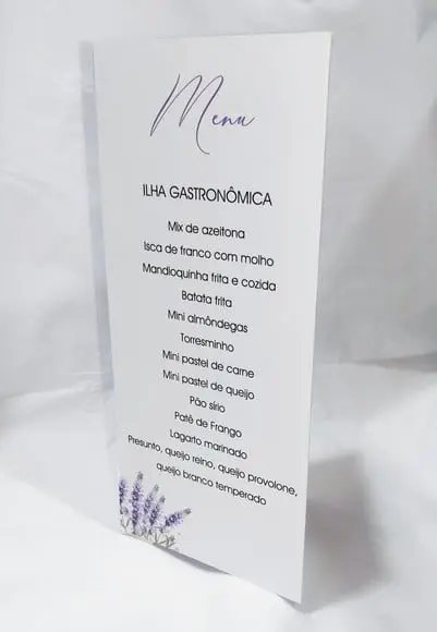 Menu Triangular