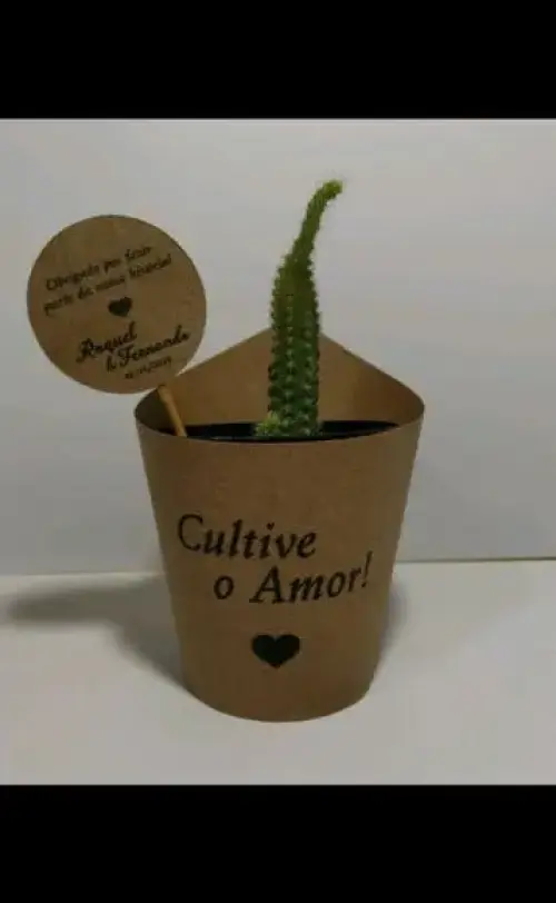 Rótulo para suculentas + tag