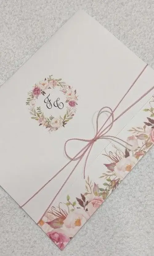 Convite de Casamento