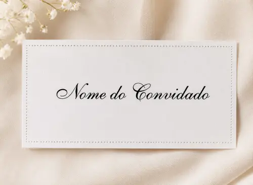 Tag Com/sem os Nomes dos Convidados