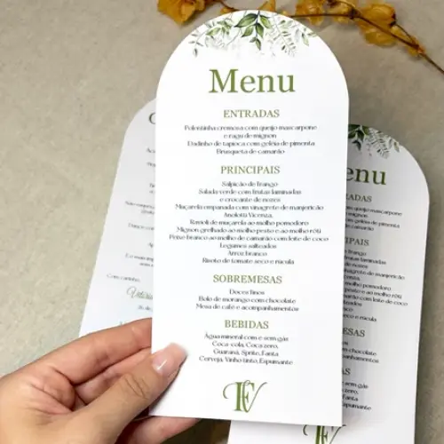 Menu Arrendondado