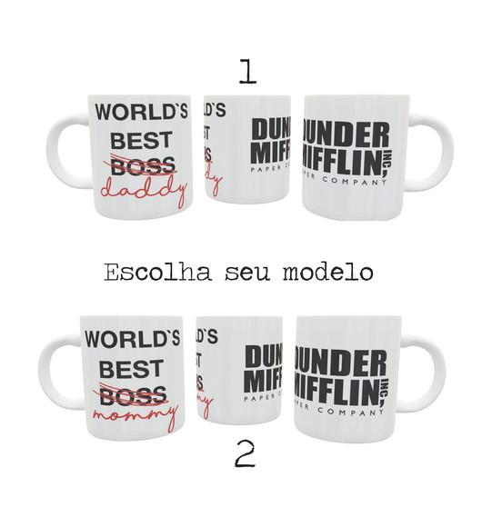Caneca World's Best Mommy ou Daddy (melhor Pai, Melhor Mãe)