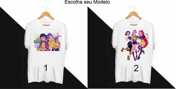 Camiseta Guerreiras do Kpop Escolha Seu Modelo