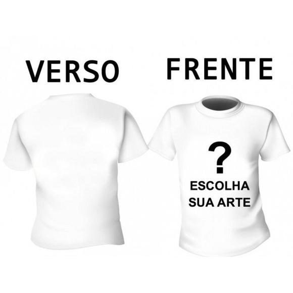Camiseta Personalizada Escolha Seu Tema
