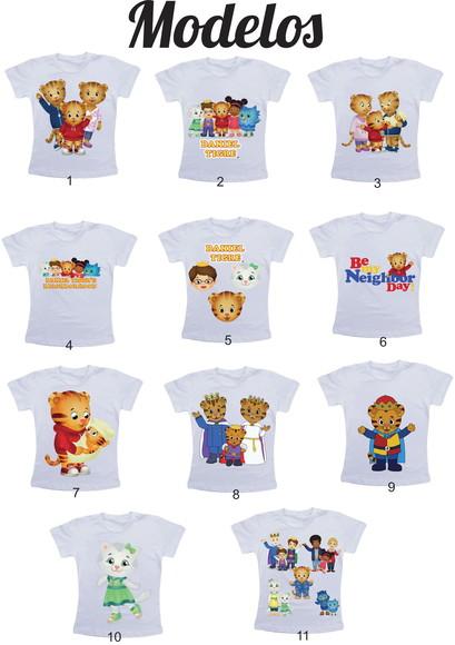 Camiseta Daniel Tigre
