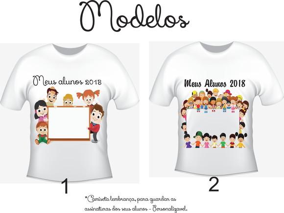 Camiseta Professora - Professor - Lembrança dos Alunos