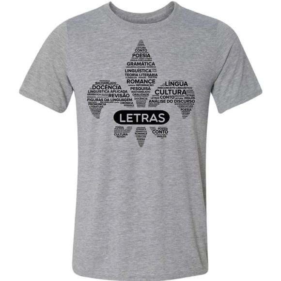 Camiseta Profissão Curso Letras
