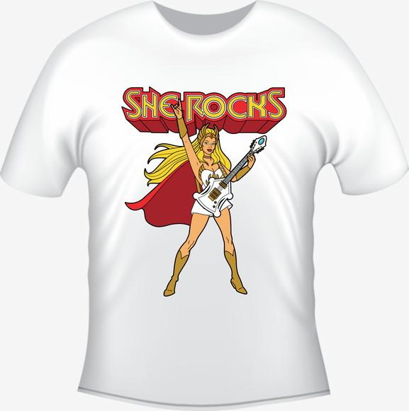 Camiseta She Rocks S.h.e. R.a.
