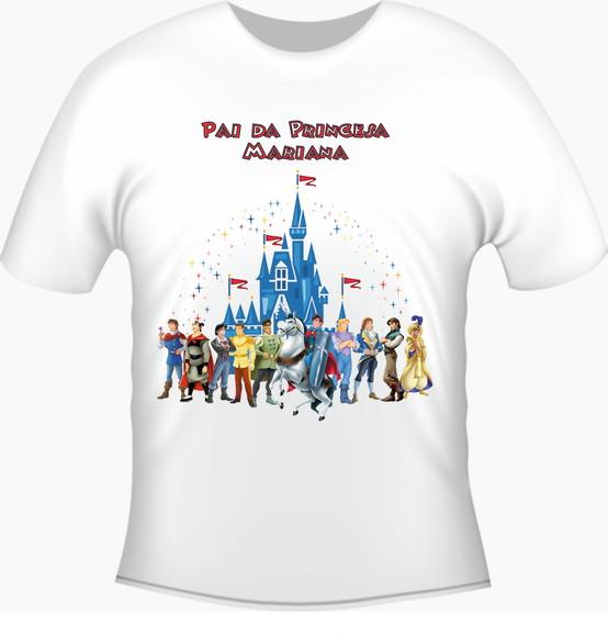 Camiseta Principes Pai de Princesa