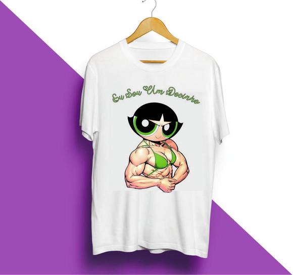 Camiseta Eu Sou Um Docinho Academia Gym Super Poderosas