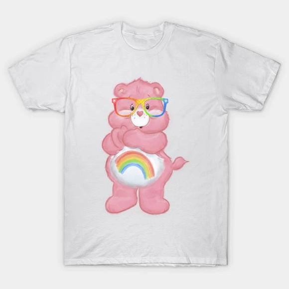 Camiseta Geeky Cheer Bear Ursinhos Carinhosos