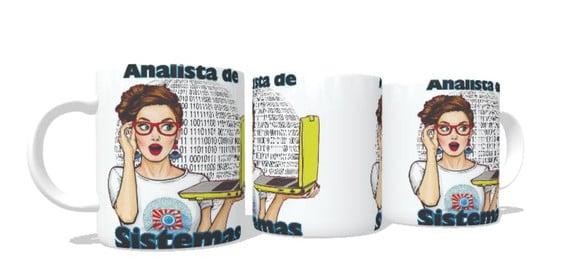 Caneca Analista de Sistema - Análise de sistemas