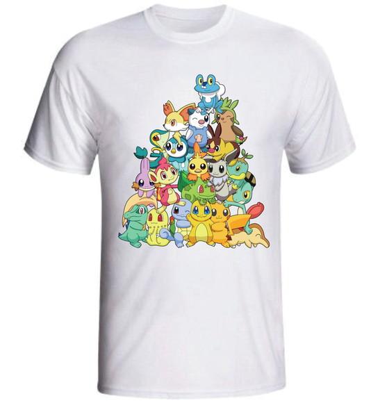 Camiseta P.o.k.e.m.o.n Initials Iniciais