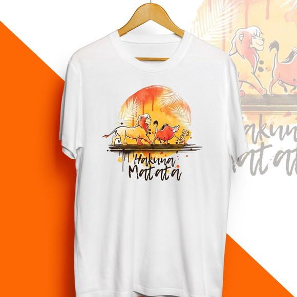 Camiseta Hakuna Matata Rei Leão The Lion King