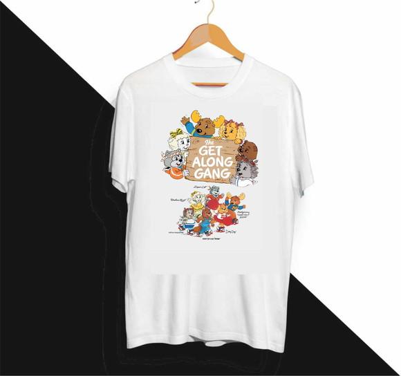 Camiseta The Get Along Gang Vintage Anos 80