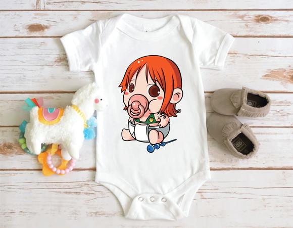 Body Para Bebê - Baby Nami One Piece
