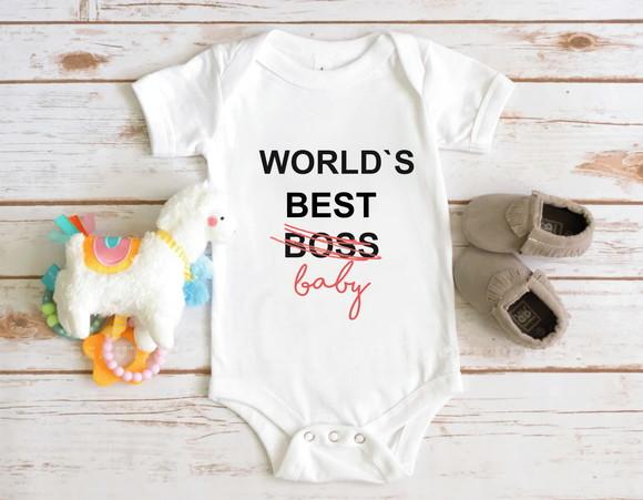 Body para Bebê World's Best Baby - The Office