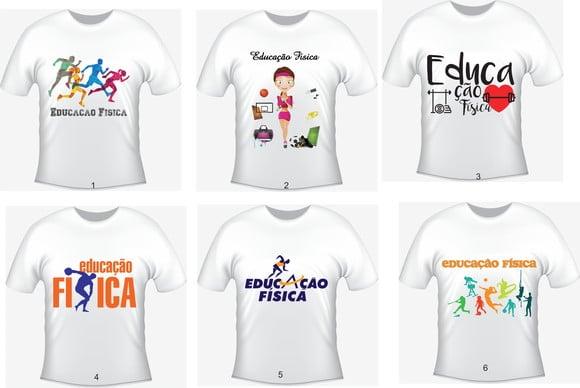 Camiseta Educação Física - Escolha Seu Modelo