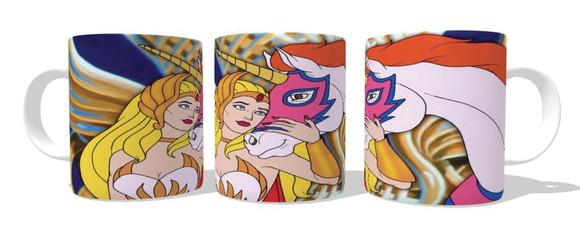 Caneca S.h.e. R.a. Desenhos Anos 80