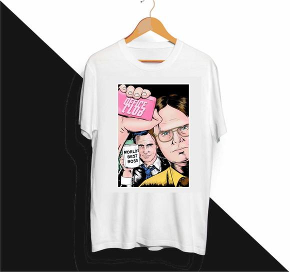 Camiseta The Office Club Michael Scott And Dwight Schrute
