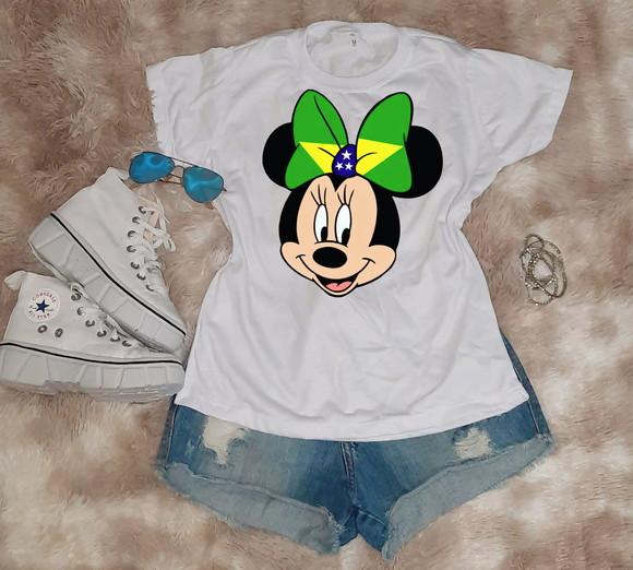 Camiseta Minnie Brasil