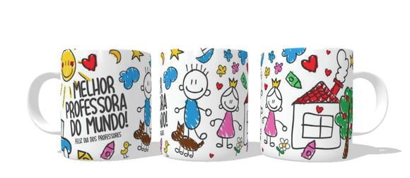 Caneca Melhor Professora do Mundo