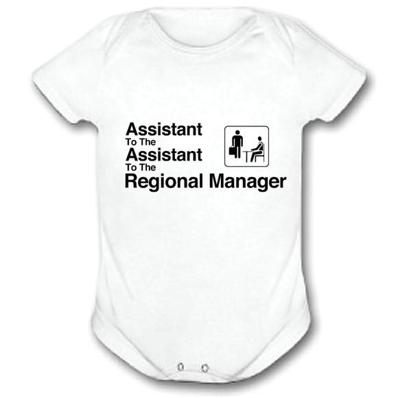 Body para Bebê - Assistant To The Assistant - The Office