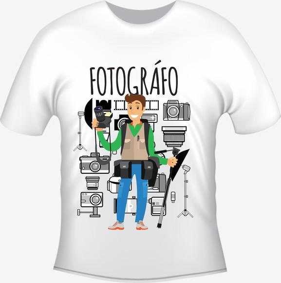 Camiseta Profissão Fotográfo