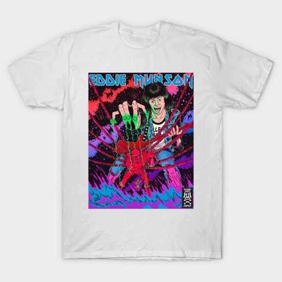 Camiseta Eddie Munson The Master Of Puppets Stranger Things