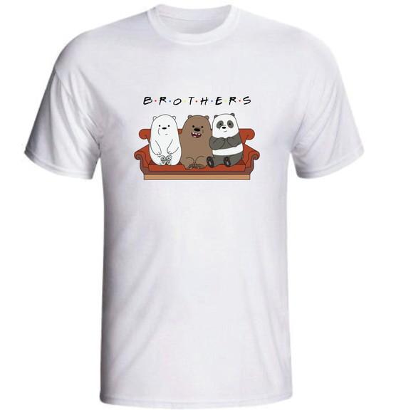 Camiseta Urso Sem Curso Brothers