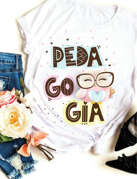 Camiseta Pedagogia Corujinha