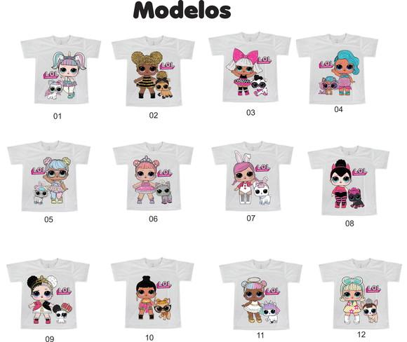 Camiseta L.ol. Surprise com Pets - Personalizada