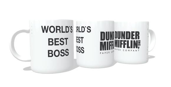 Caneca The Office The World's Best Boss Dunder Mifflin