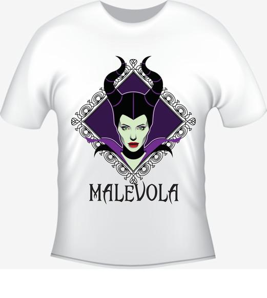 Camiseta Malévola - Maleficent - Vilãs Disney